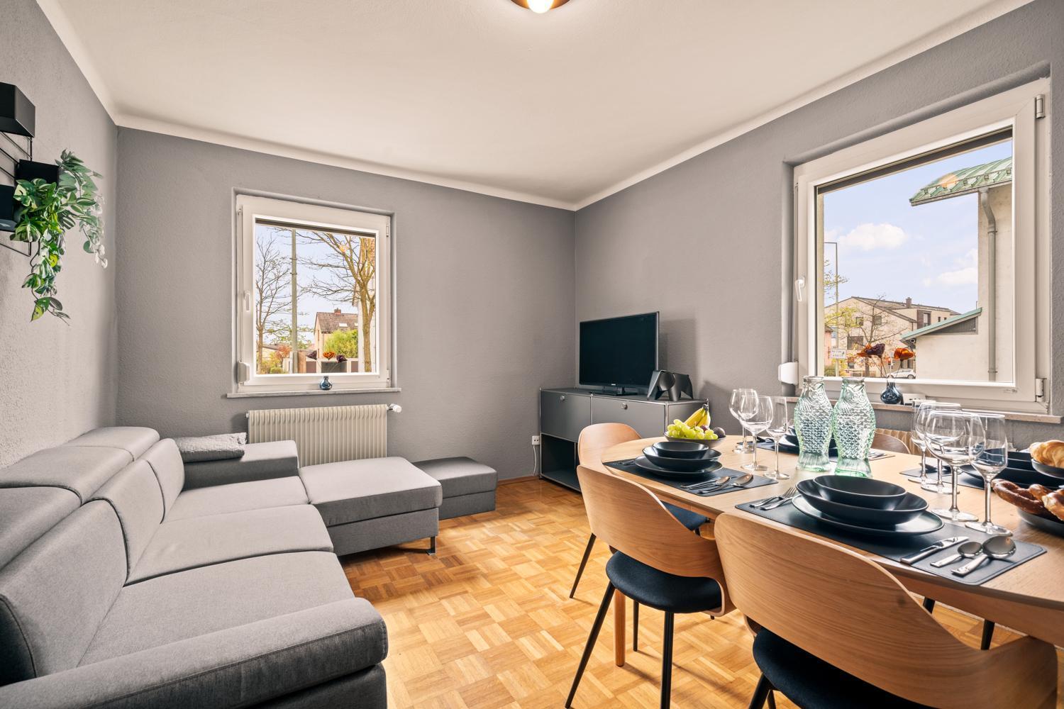 Apartment Fuer Bis Zu 6 Personen Mit Terrasse Und Klima FDH 외부 사진